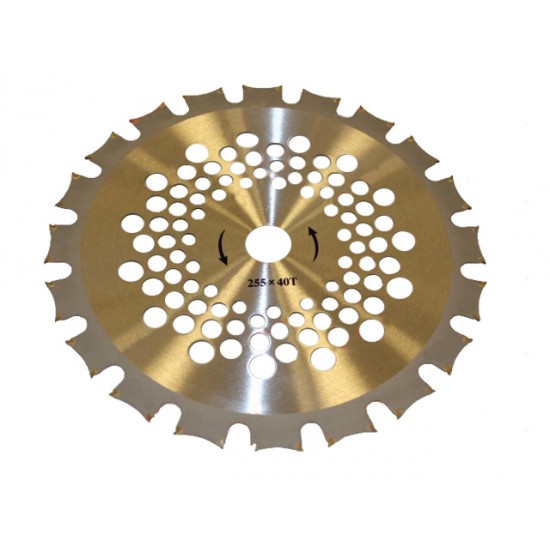 Disc Taietor 40t - Vidia Dublu - 255 X 25.4mm (mc)