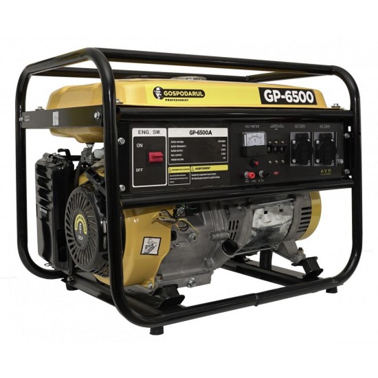 Gp - Generator Curent Electric - Gp-6500a - Benzina - Monofazat - 5500 W