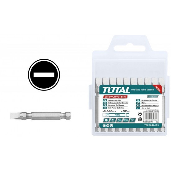 Total - Bit - Sl6.0*1.0/ 50mm/ 10 Buc/set (industrial)
