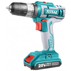 Total - Masina De Gaurit Cu Percutie Si Acumulator 20v-2.0ah/led Li-ion (2 Acumulatori, 50 Accesorii, Canvas) New Total - Masina De Gaurit Cu Percutie Si Acumulator 20v-2.0ah/led Li-ion (2 Acumulatori, 50 Accesorii, Canvas) New