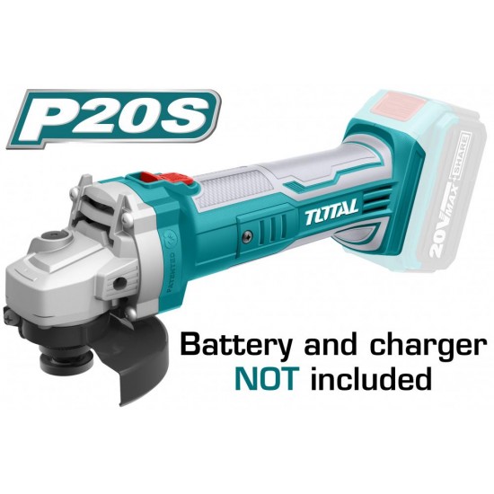 Total - Polizor Unghiular - Li-ion - 20v - 115mm (industrial)