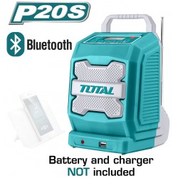 Total - Radio - Li-ion - 20v