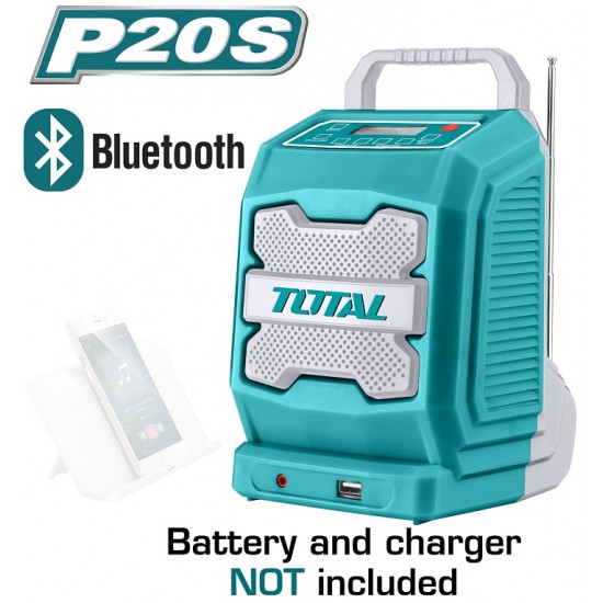 Total - Radio - Li-ion - 20v