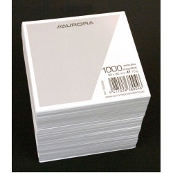Rezerva Cub Hartie Alba 9x9x9cm Aurora Rezerva Cub Hartie Alba 9x9x9cm Aurora