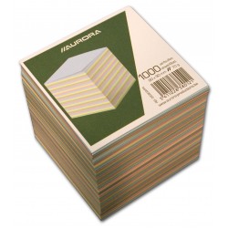 Rezerva Cub Hartie Color 9x9x9cm Aurora Rezerva Cub Hartie Color 9x9x9cm Aurora