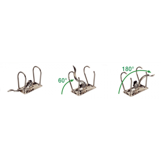 Biblioraft Leitz 180, Pp, A4, 80 Mm, Verde