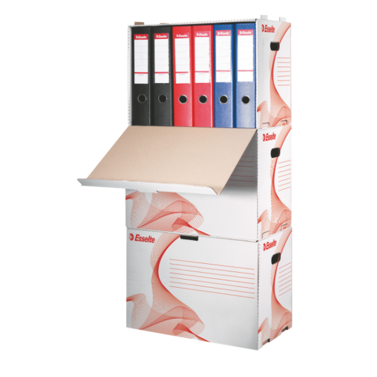 Container Arhivare Si Transport Esselte Standard, Pentru Biblioraft, Deschidere Frontala, Carton, Al