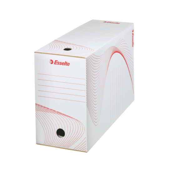 Cutie Depozitare Si Arhivare Esselte Standard, Carton, 150 Mm, Alb