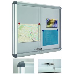 Avizier Interior Rondo, Panou Magnetic, 10 X A4, 60 X 108 Cm, Smit