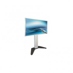 Stand Mobil Pentru Monitor Focus Touch 55"-85", Electric, Smit - Alb