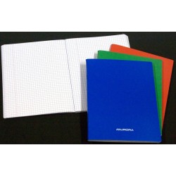Caiet A5, 60 File - 80g/mp, Liniat Stanga, Coperta Carton Laminat, Aurora - Matematica