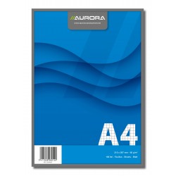 Blocnotes Capsat, A4, 100 File - 60g/mp, Microperforatii, Aurora Office - Matematica