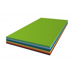 Carton Color A3, 120g/mp - 100 Coli/top, Aurora Raphael - 10 Culori Intense