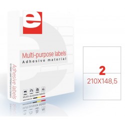 Etichete Autoadezive 2/a4, 210 X 148,5 Mm, 200 Coli/top, Etilaser - Albe Etichete Autoadezive 2/a4, 210 X 148,5 Mm, 200 Coli/top, Etilaser - Albe