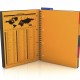 Caiet Cu Spirala A4+, Oxford Int. Managerbook, 80 File-80g/mp, Scribzee, 4 Perf, Coperta Pp-dictando