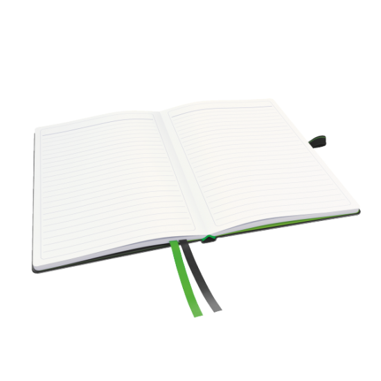 Caiet De Birou Leitz Complete, Coperta Dura, A5, 80 Coli, Dictando, Negru