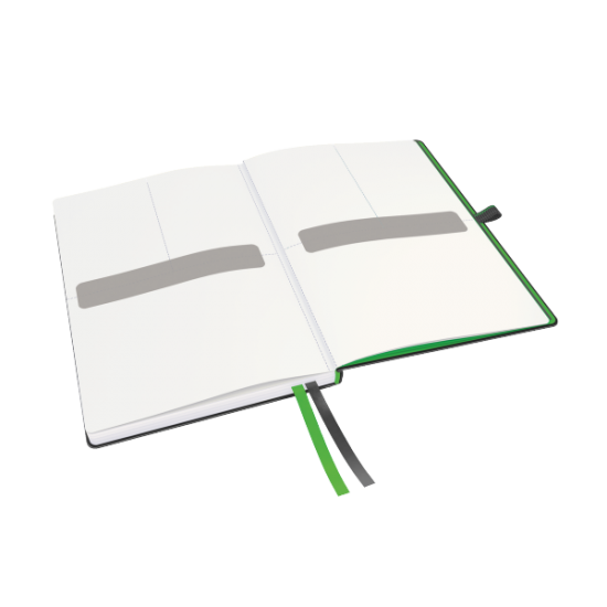 Caiet De Birou Leitz Complete, Coperta Dura, A5, 80 Coli, Dictando, Negru