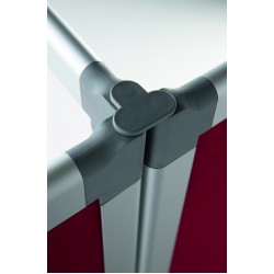 Conector Triplu Din Plastic Pentru Pereti Despartitori Smit