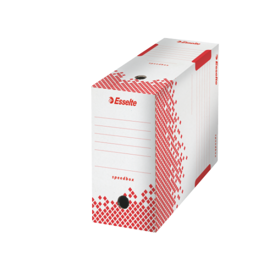 Cutie Depozitare Si Arhivare Esselte Speedbox, Carton, 150 Mm, Alb