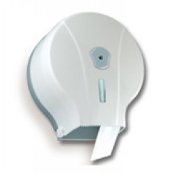 Dispenser Hartie Igienica Mini Alb,24x13x26cm,inchidere Cu Cheie,plastic, Viali