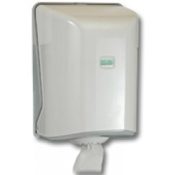 Dispenser Prosop Rola, 22x21x31cm,alb,inchidere Cu Cheie,plastic, Viali