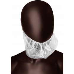 Acoperitori Barba Ajsia Beard, Unica Folosinta, Material Spp - 14gr./mp, 100 Buc/set - Albe