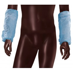 Acoperitori Maneci Ajsia Plp Sleeve Covers, Unica Folosinta, Spp - 30gr./mp, 100 Buc/cutie-albastre