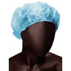 Acoperitori Cap Ajsia Bouffant, Unica Folosinta, Spp - 14gr./mp, 100 Buc/set - Albastre - Bufante