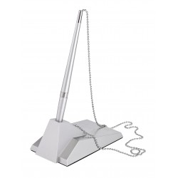 Pix Cu Suport Autoadeziv, Cu Lantisor Metalic, Alco - Argintiu