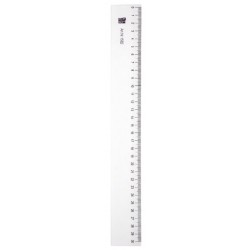 Rigla Flexibila Din Plastic, 30cm, Alco - Transparent