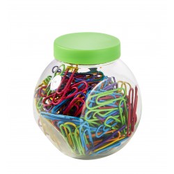 Agrafe Colorate 26 Mm, 200/borcan, Alco - Asortate