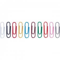 Agrafe Colorate 26 Mm, 300/cutie, Alco - Asortate