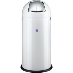 Cos Metalic Cu Capac Bombat, Forma Rotunda, 52 Litri, Alco - Alb Cos Metalic Cu Capac Bombat, Forma Rotunda, 52 Litri, Alco - Alb