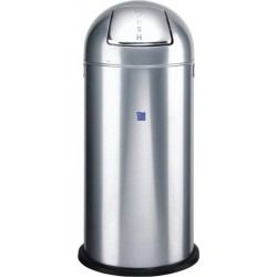 Cos Metalic Cu Capac Bombat, Forma Rotunda, 52 Litri, Alco - Argintiu Cos Metalic Cu Capac Bombat, Forma Rotunda, 52 Litri, Alco - Argintiu