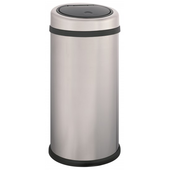 Cos Metalic Cu Capac De Plastic, Forma Rotunda, 30 Litri, Alco - Cromat