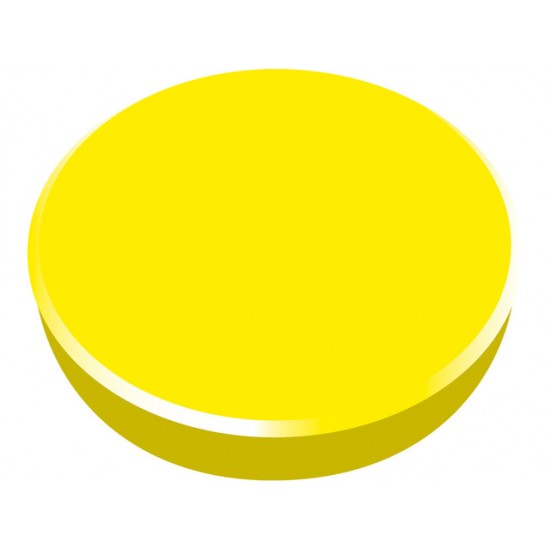 Magneti 38mm, Strong, 10/cutie, Alco - Galben