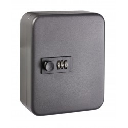 Panou Metalic Pentru 20 De Chei, 200 X 160 X 80 Mm, Inchidere Cu Cifru, Alco - Antracit