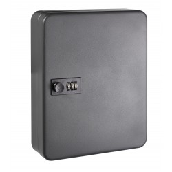 Panou Metalic Pentru 36 De Chei, 300 X 240 X 80 Mm, Inchidere Cu Cifru, Alco - Antracit