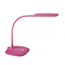 Lampa De Birou Cu Led, 5w, Flexibila, Alco - Roz