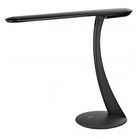 Lampa De Birou Cu Led, 4w, 950 Lux - 35cm, Ajustabila, Cu Senzor Touch, Alco - Neagra