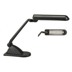 Lampa De Birou Cu Brat Articulat, 11w, Alco - Neagra