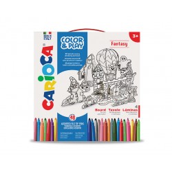 Set Articole Creative Carioca Color & Play - Fantasy
