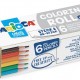 Carioca Coloring Roll Mini, 10 X 85 Cm/rola, Hartie Autoadeziva - White