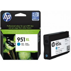 951xlcartus Cerneala Color, Hp Pt Officejet - Cyan