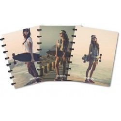 Caiet A4, 72 File - 90g/mp, Coperta Pp - L.a., Aurora Adoc Crea Collection - Dictando