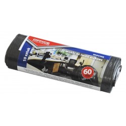 Saci Menaj Rezistenti 60l, 57 X 70cm, 19 Microni, 10buc/rola, Office Products - Negri Saci Menaj Rezistenti 60l, 57 X 70cm, 19 Microni, 10buc/rola, Office Products - Negri
