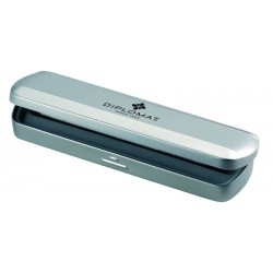 Etui Metalic, Pentru 1 Instrument De Scris, Diplomat Traveller