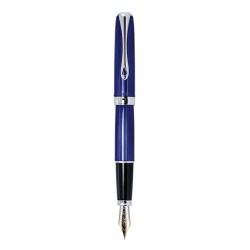 Stilou Diplomat Excellence A2, Cu Penita M, Aurita 14kt. - Sky Line Blue Chrome Stilou Diplomat Excellence A2, Cu Penita M, Aurita 14kt. - Sky Line Blue Chrome