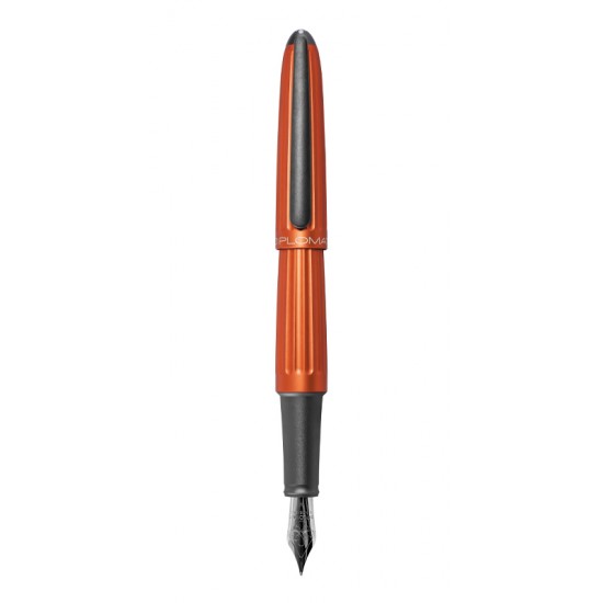 Stilou Diplomat Aero, Cu Penita M, Din Otel Inoxidabil - Orange