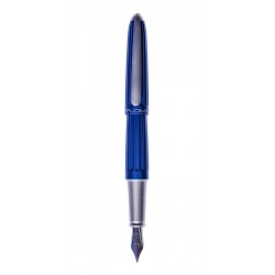 Stilou Diplomat Aero, Cu Penita M, Din Otel Inoxidabil - Blue